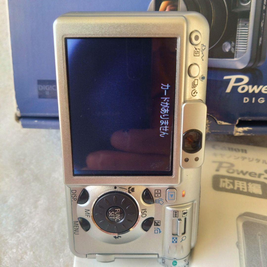 極美品 Canon PowerShot S80 キャノン CCDセンサー 動作品