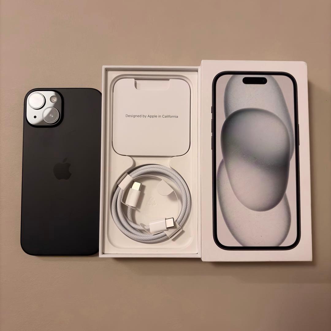 iPhone15 256GB SIMフリー　ブラック