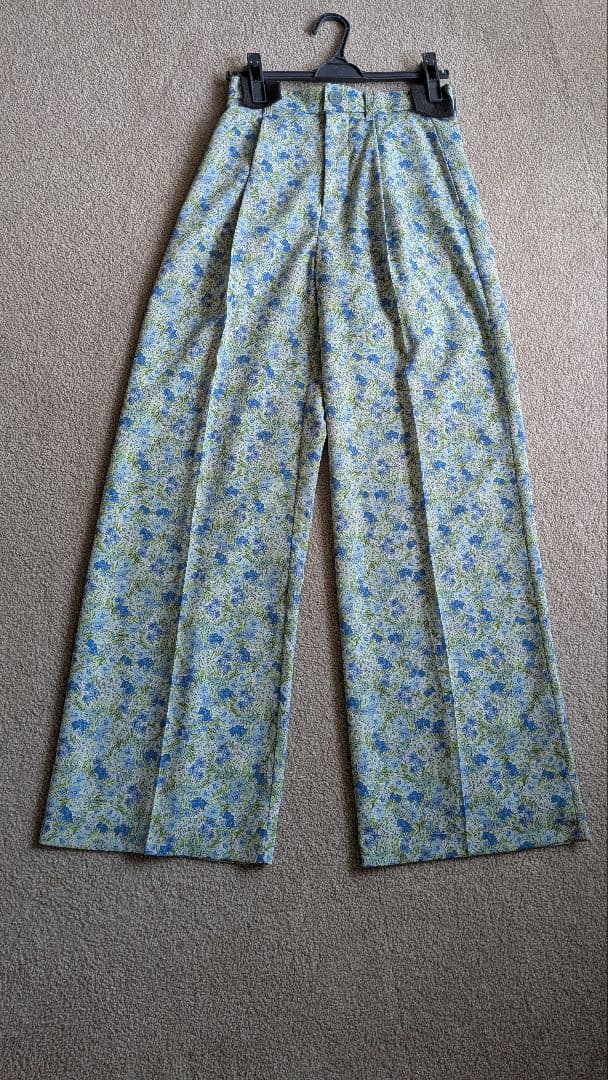 【未使用】tsurubymarikooikawa ワイドパンツ 34