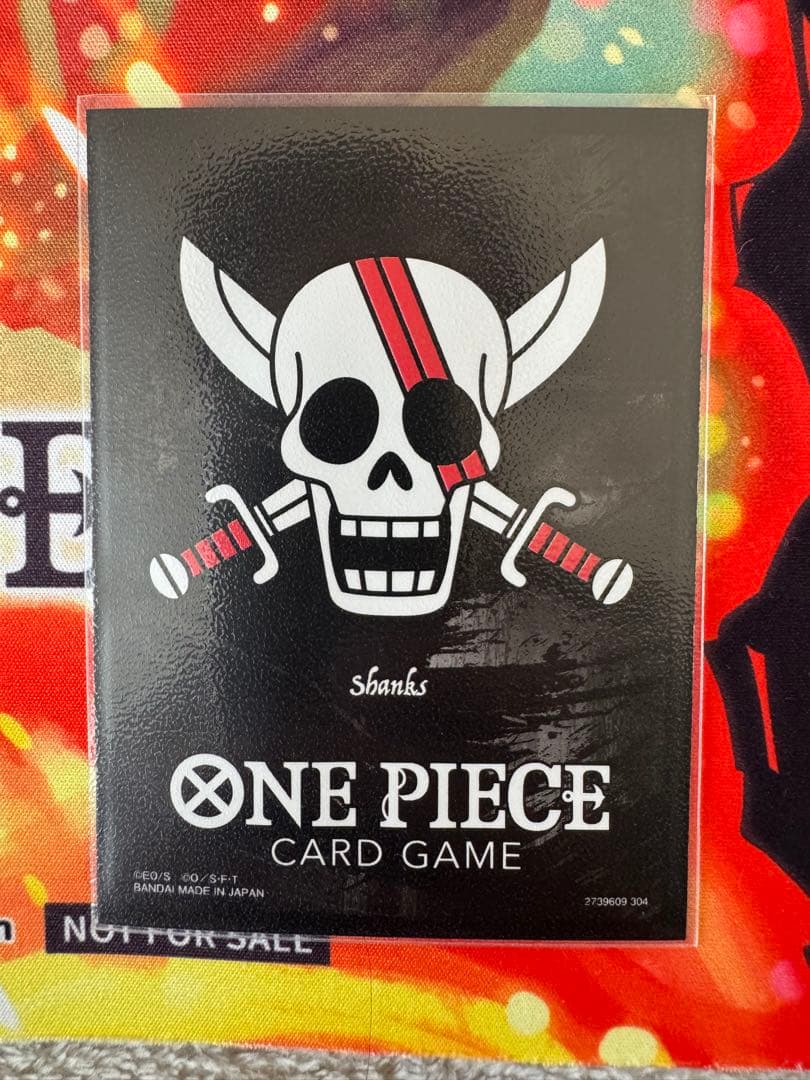 赤シャンクス デッキ フルパラ　スリーブ付き