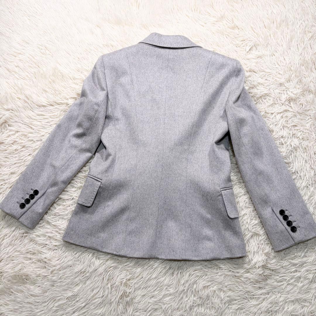 ✨美品✨最高級✨マックスマーラ　カシミヤ100%テーラードジャケット　白タグ