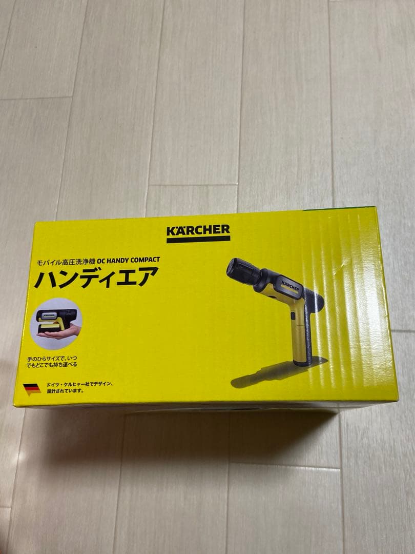 【新品未使用】ケルヒャー ハンディーエアコンパクト モバイル高圧洗浄機