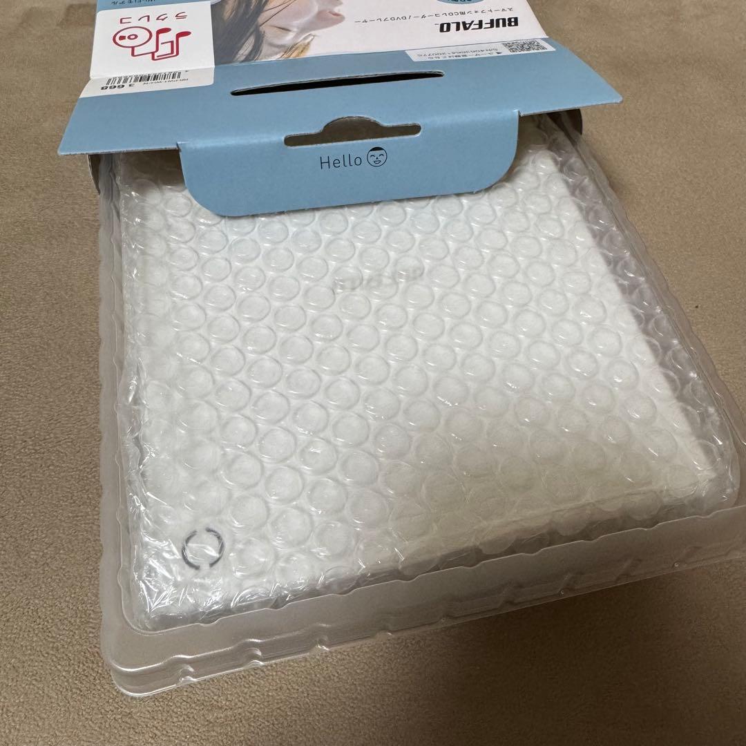 BUFFALO ラクレコ スマートフォン用CDレコーダー DVDプレイヤー