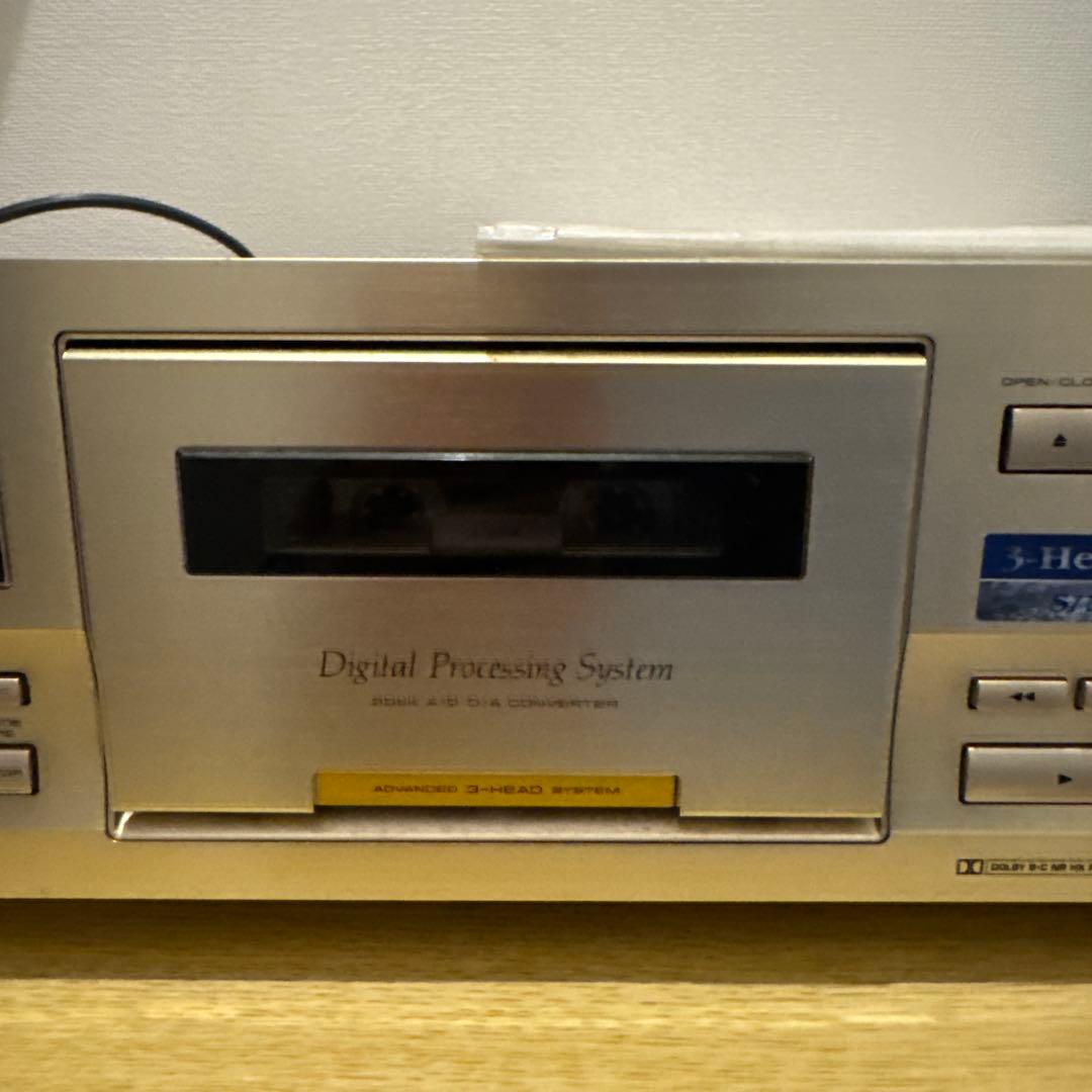 【動作品】Pioneer T-D7 パイオニア カセットデッキ リモコン付き