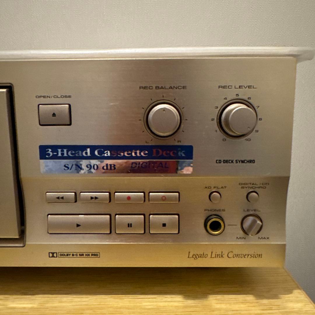 【動作品】Pioneer T-D7 パイオニア カセットデッキ リモコン付き