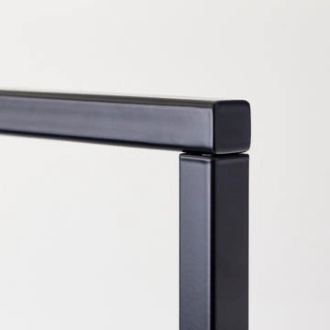 カナデモノKANADEMONO シンプル アイアン ハンガーラック 120cm幅