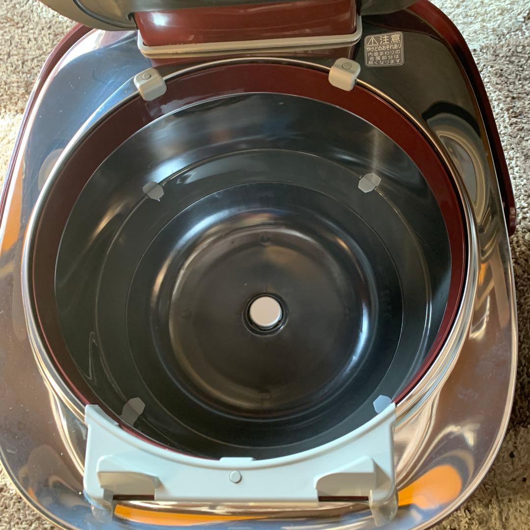 TOSHIBA 多機能炊飯器 10合炊き レッド