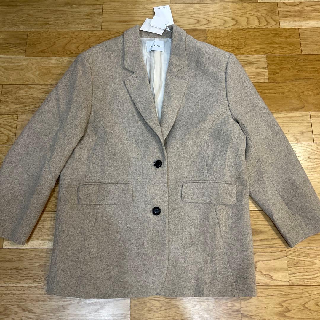 ADAM ET ROPE' FEMME ボンディングオーバージャケットコート