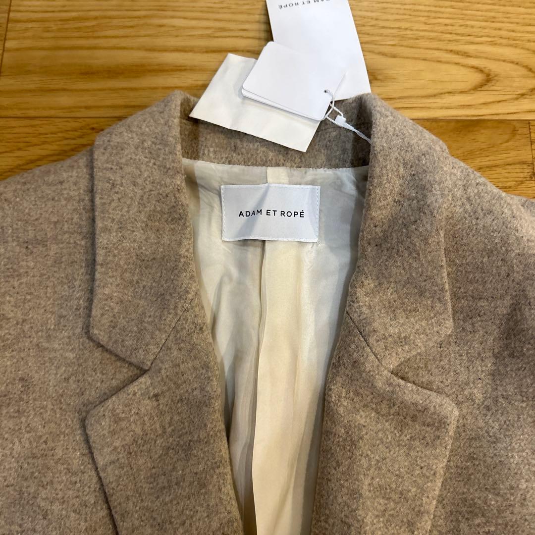 ADAM ET ROPE' FEMME ボンディングオーバージャケットコート