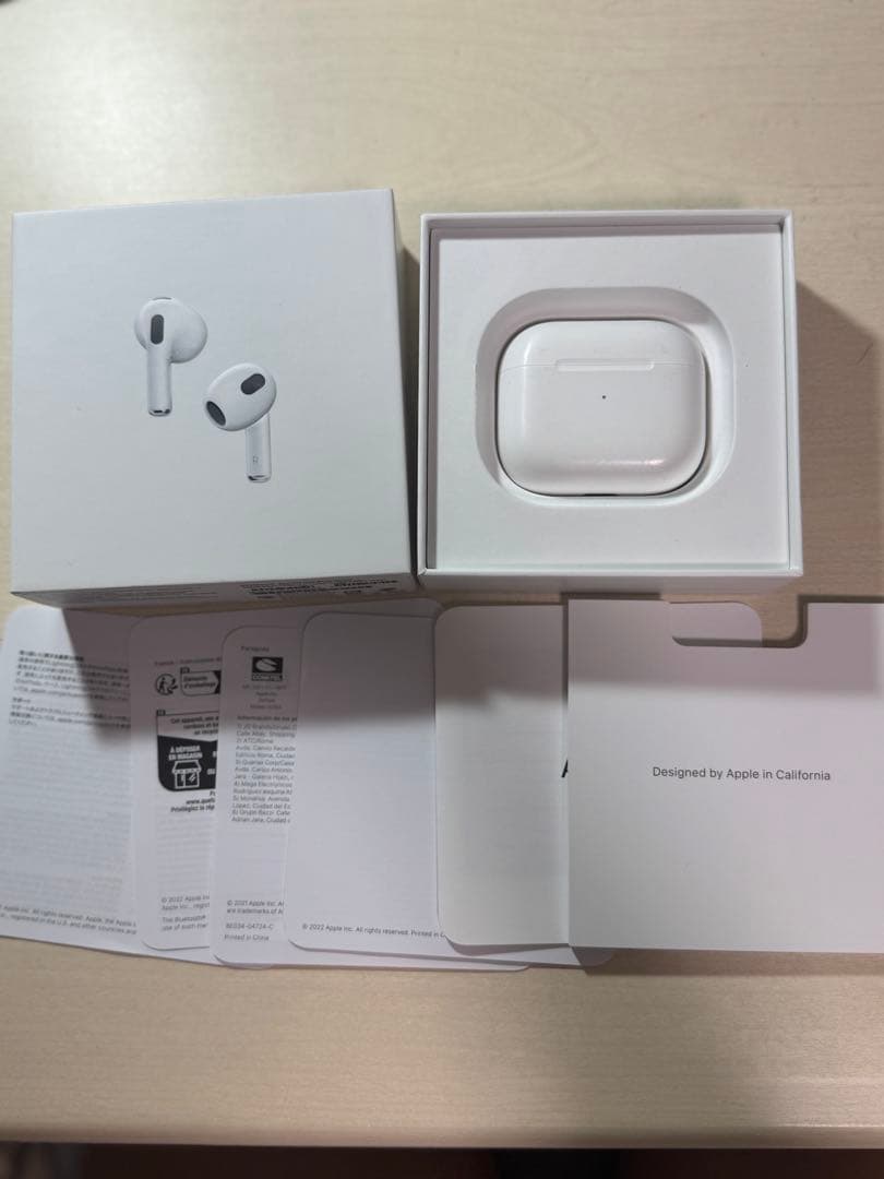 AirPods (第3世代) 本体 充電ケース付き