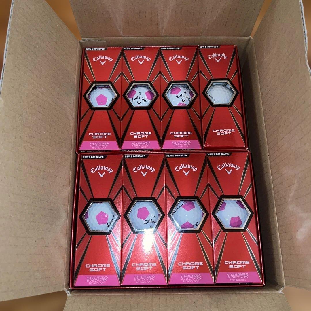 Callaway Chrome Soft ゴルフボール 24球セット