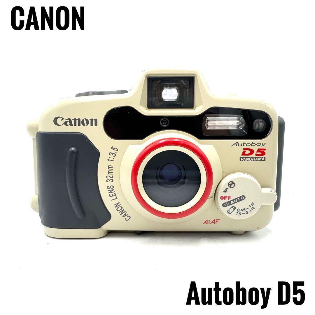 ❁完動品❁Canon キャノン D5 autoboy フィルムカメラ