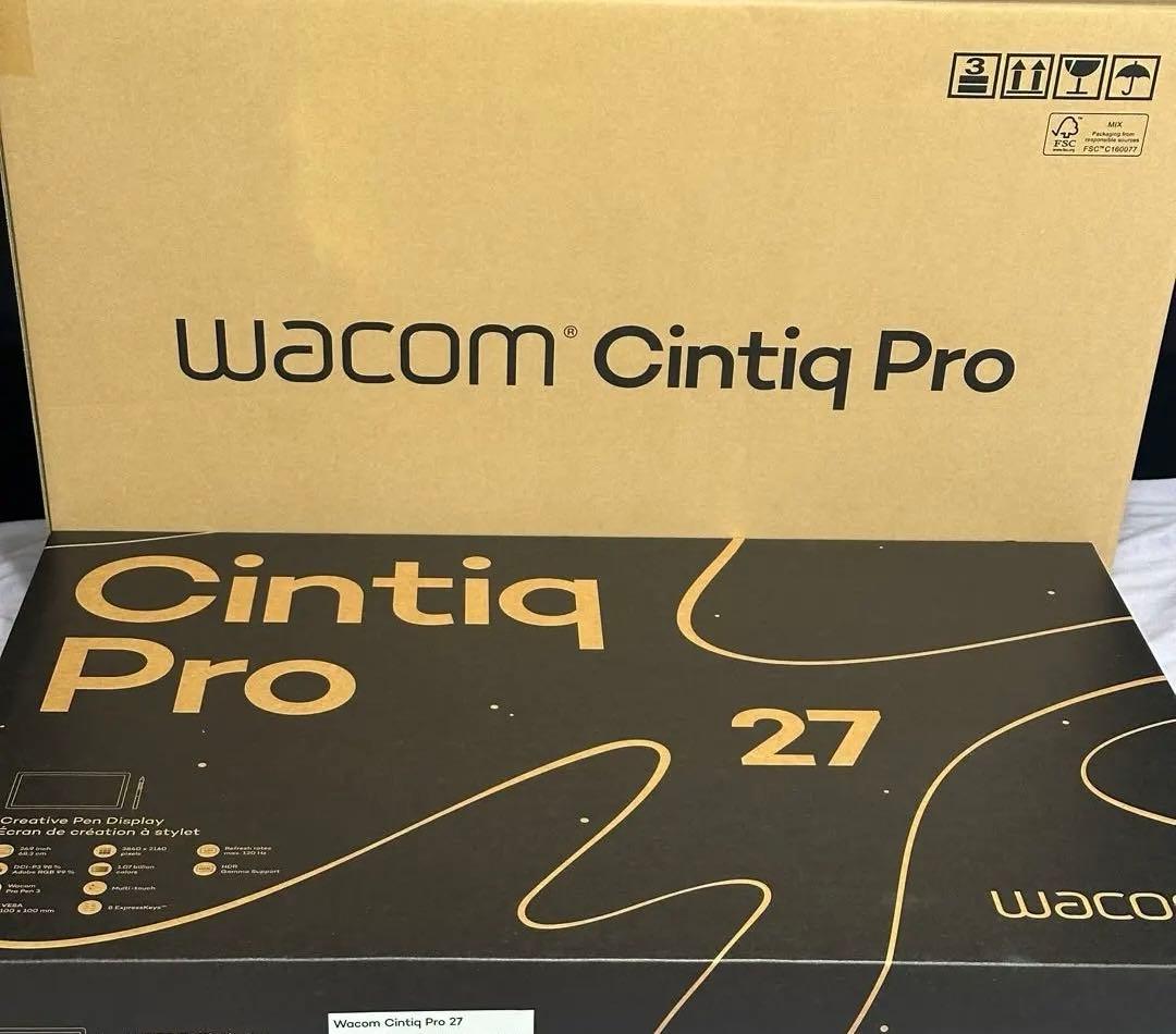 wacom cintiq pro 27 ワコム 液タブ
