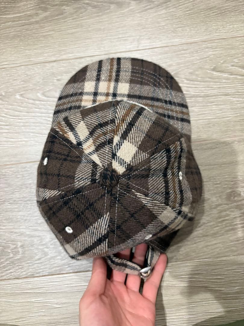 Beck and Call チェック柄キャップ