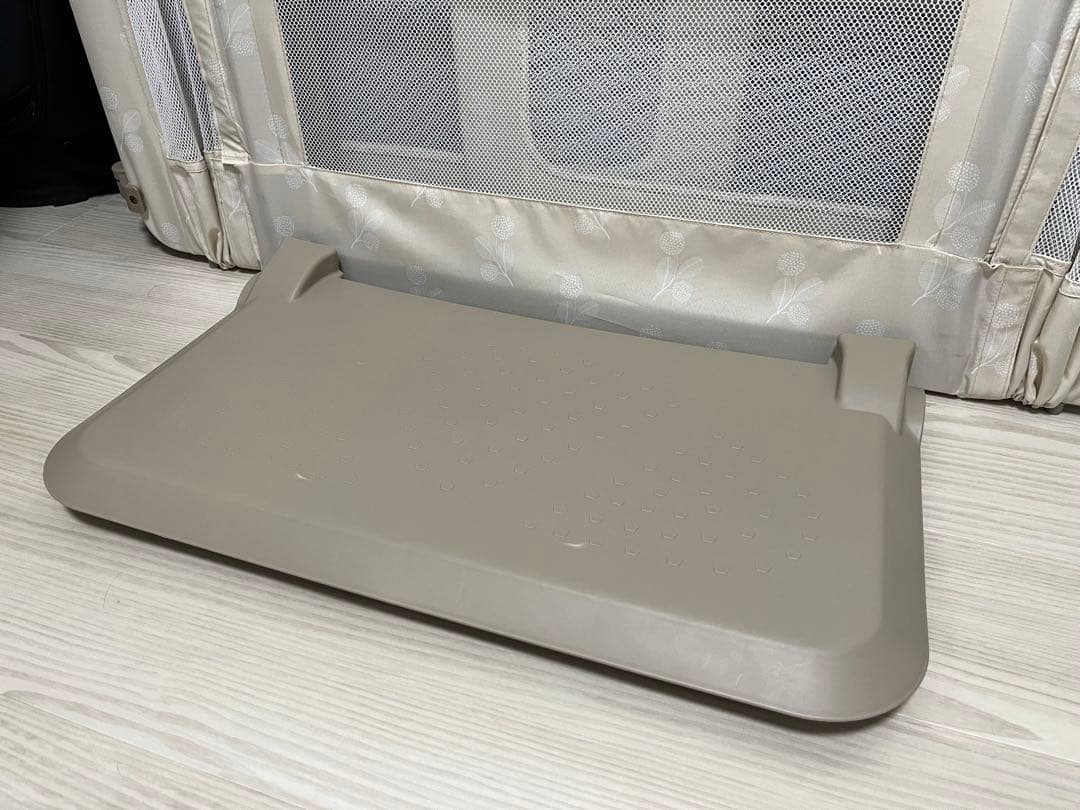 日本育児 おくだけとおせんぼ スマートワイド リーフ柄 ベビーゲート