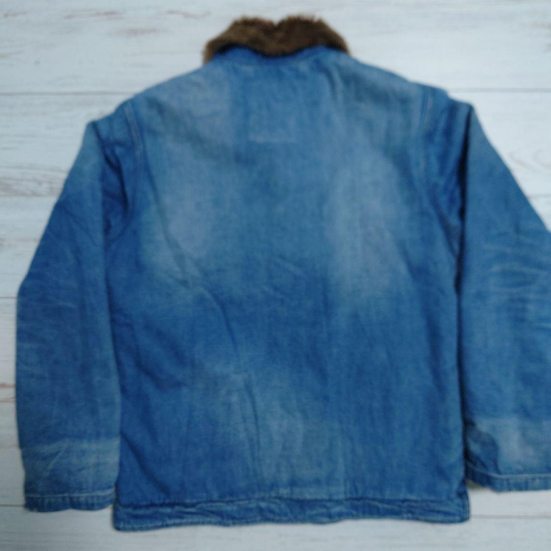 ジ*オ様 ALPHAコラボLee Storm Rider N1デニムジャケット