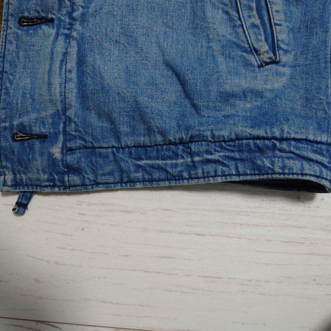 ジ*オ様 ALPHAコラボLee Storm Rider N1デニムジャケット