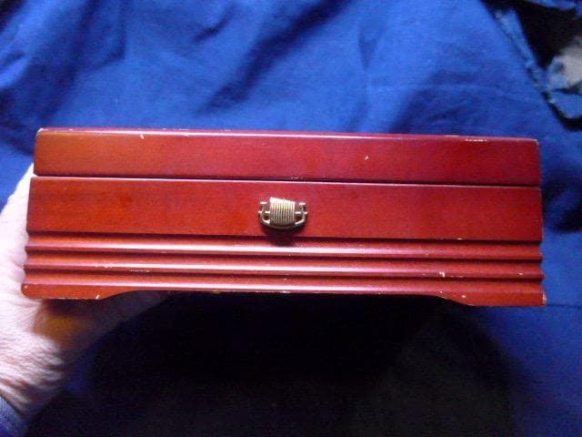 オルフェウス　50弁のオルゴール／「愛の讃歌」「エーデルワイス」 木製箱