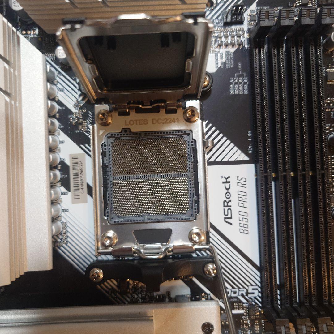 AKM2【ジャンク出品】ASRock マザーボード B650 Pro RS