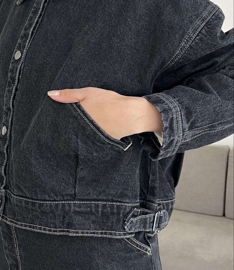 CAPRICIEUX LE'MAGE ショートデニムジャケット　未使用に近い