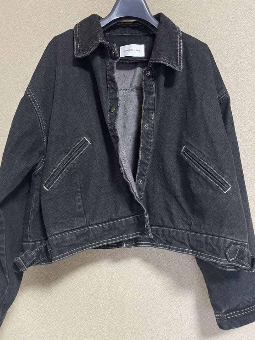 CAPRICIEUX LE'MAGE ショートデニムジャケット　未使用に近い