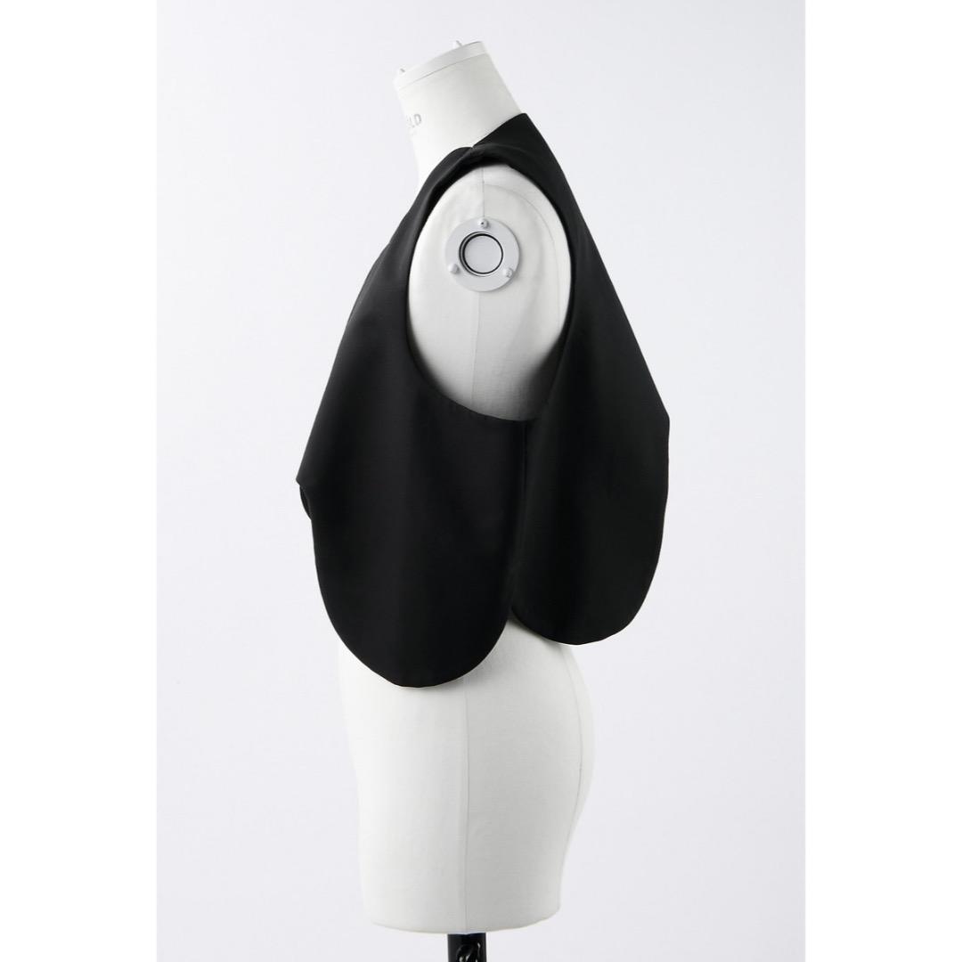 enfold エンフォルド wave cropped vest ナゴンスタンス