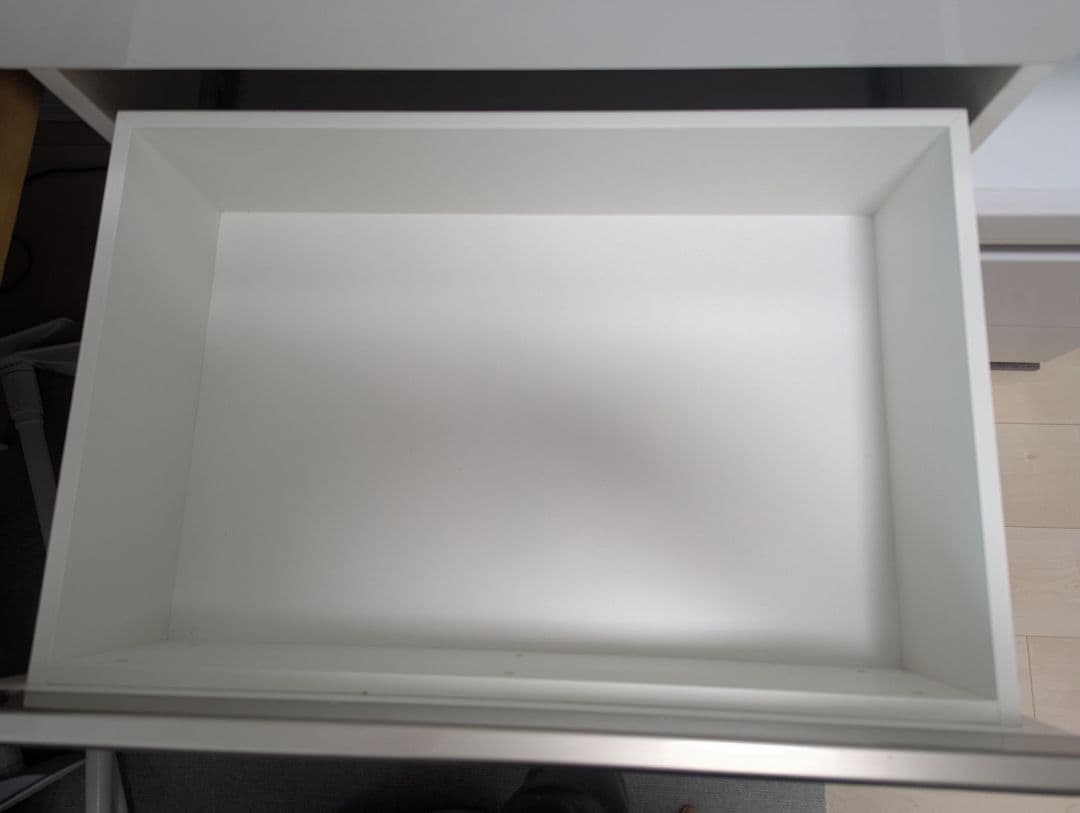 ニトリ キッチンボード　食器棚 アルミナ2 100KB WH