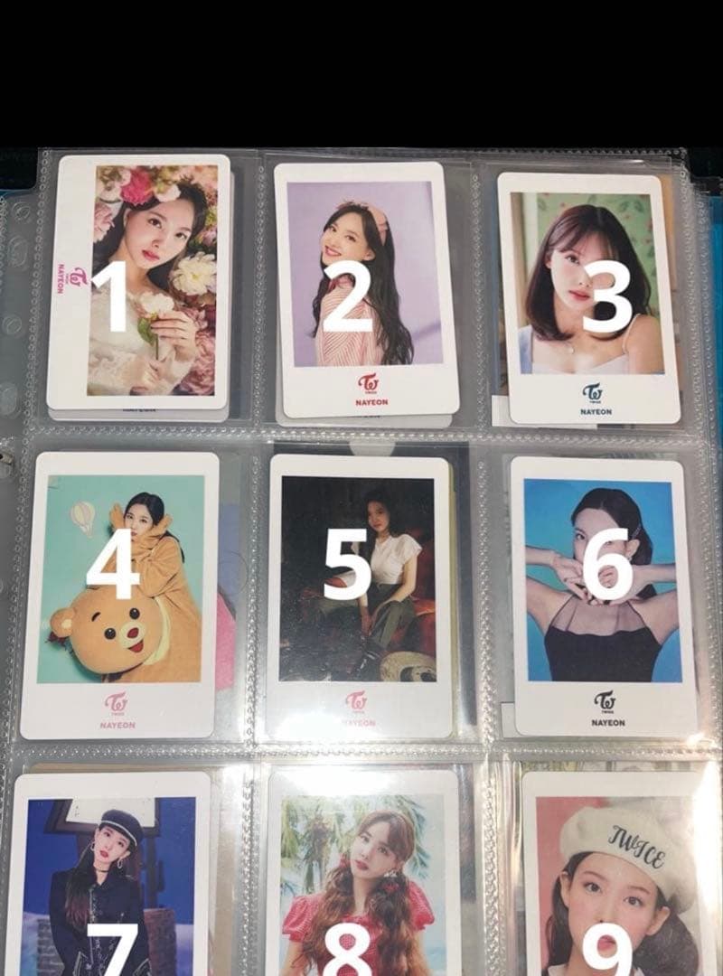 ナヨンTWICE トレカ