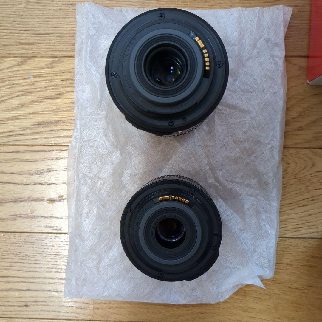 Canon EOS デジタル一眼レフカメラと望遠ズームレンズのセット