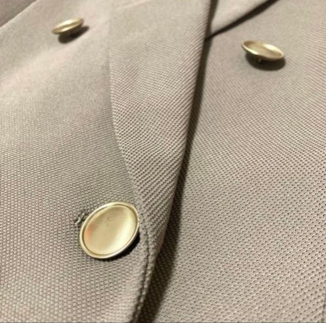 allureville レノクロスダブルブレストジャケット　伸縮性　ベージュ