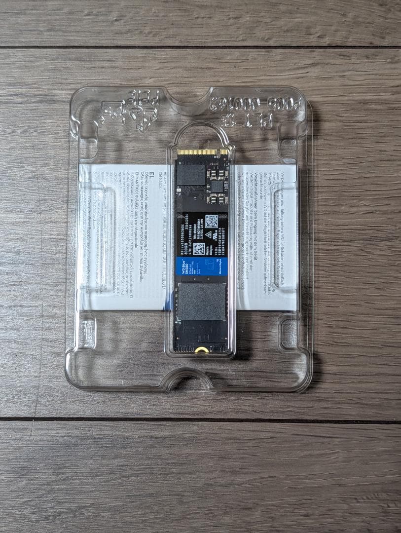 内蔵型SSD WD Blue SN580 500GB NVMe SSD