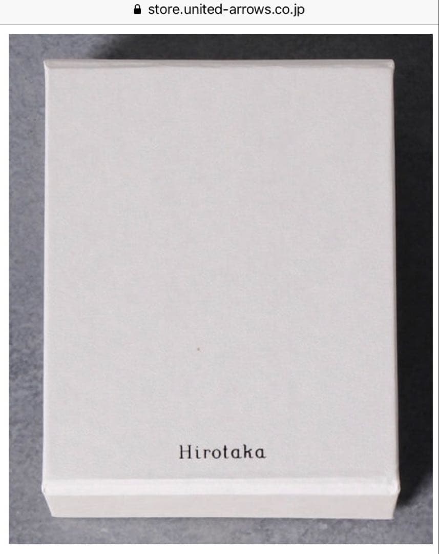 未使用☆Hirotaka ARW×SHT DIA BAR ピアス 片耳 廃盤