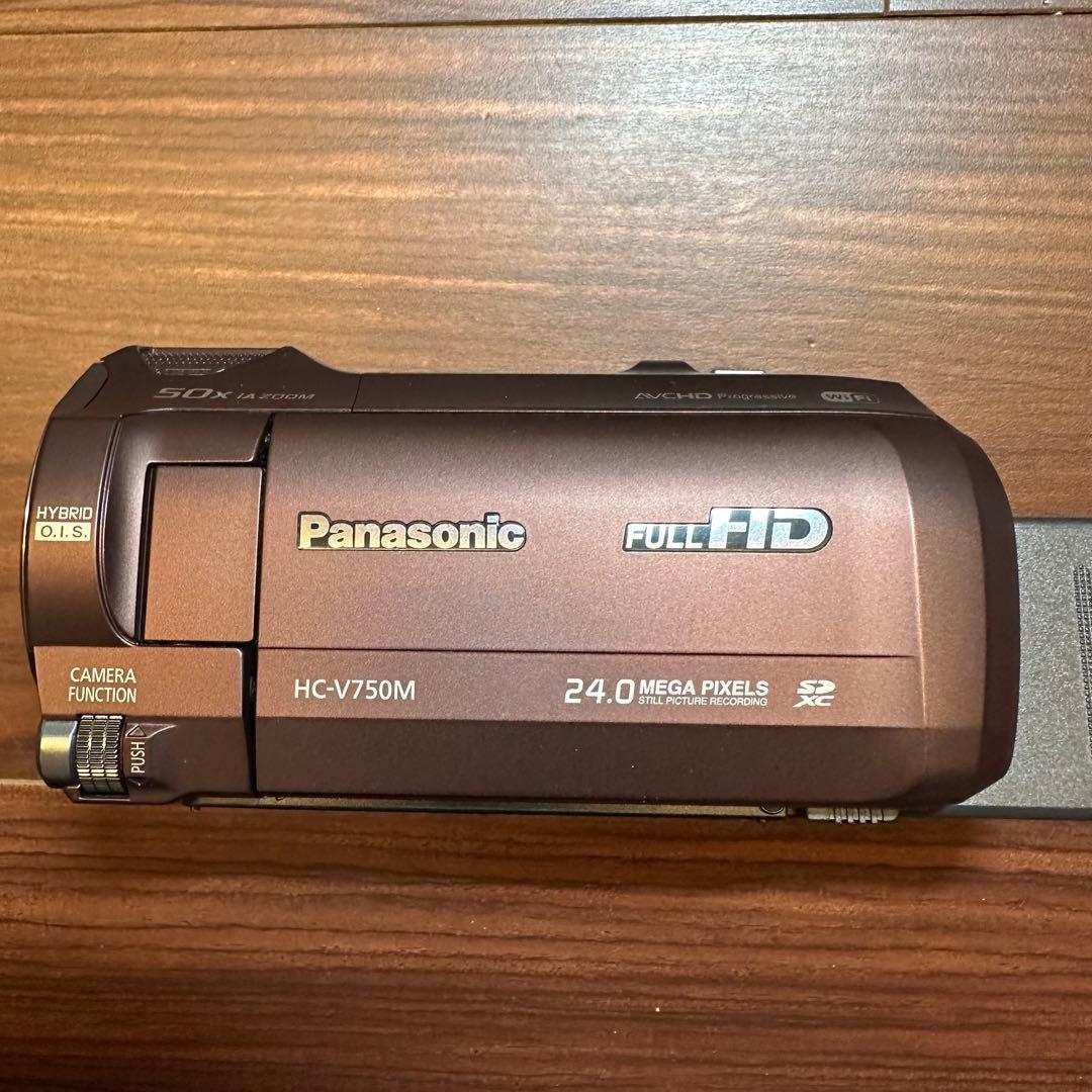 Panasonic HC-V750M ビデオカメラ 5343