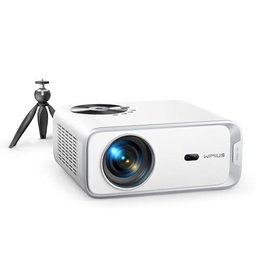 【Android TV搭載】WiMiUS プロジェクター 小型【電動フォーカスm