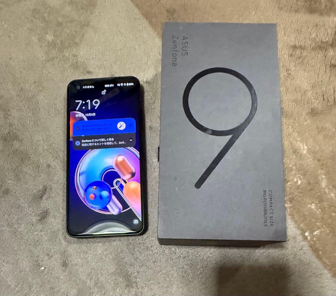 スマートフォン本体 ASUS Zenfone9