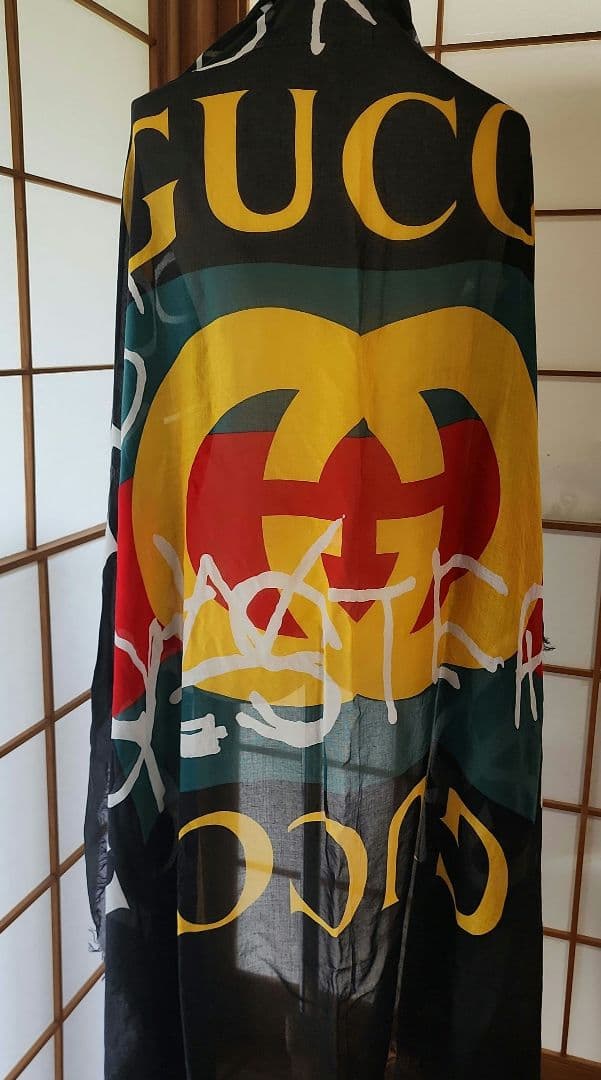 【GUCCI】ココキャピタン 大判ストール スカーフ グッチ