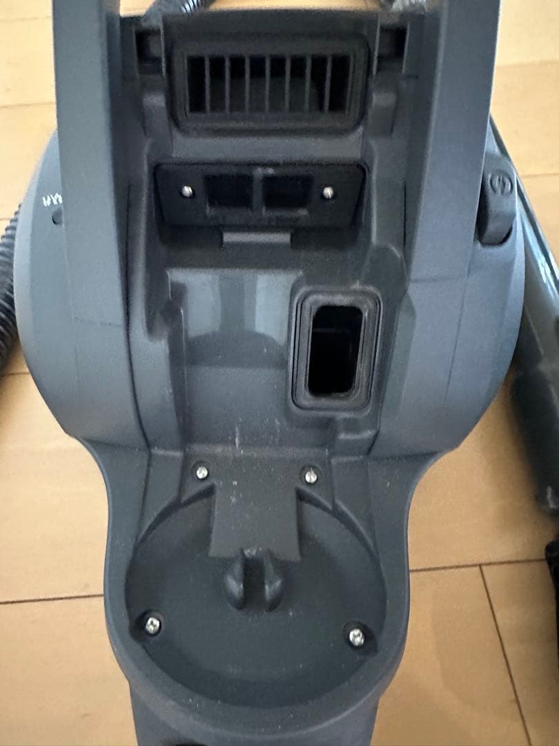 キャニスター掃除機 サイクロン式 グレー