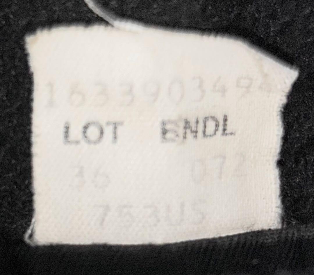 36 良品 Schott 753US Pコート 濃紺 タイト スリム ピーコート