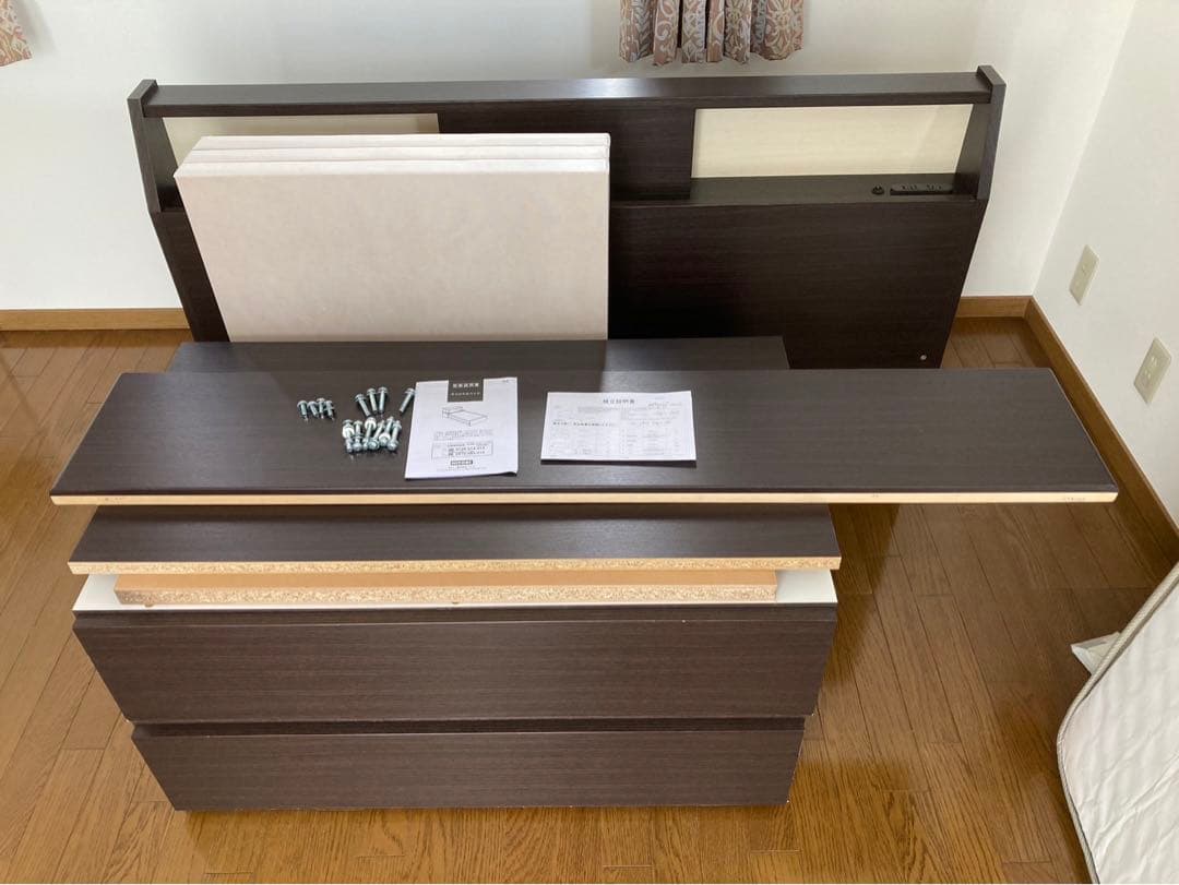 Citra Riandini ニトリダブルベッド直接受け取りのみ