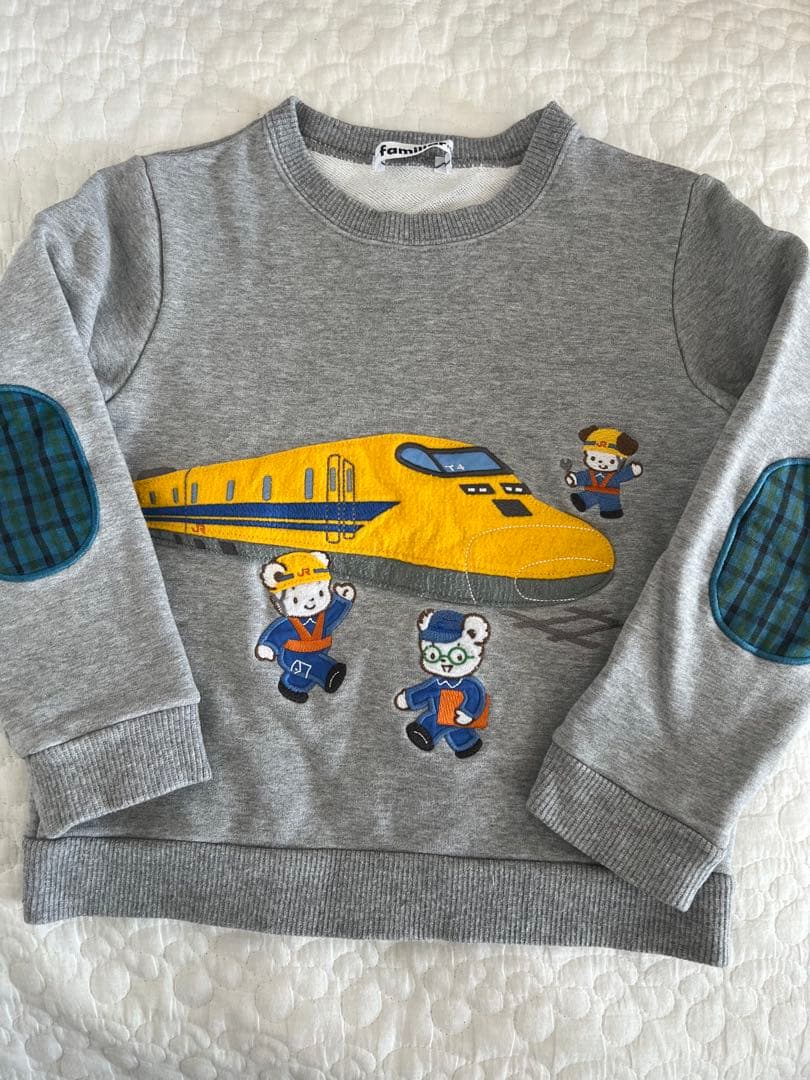 【限定】◆familiar ドクターイエロートレーナー 100◆