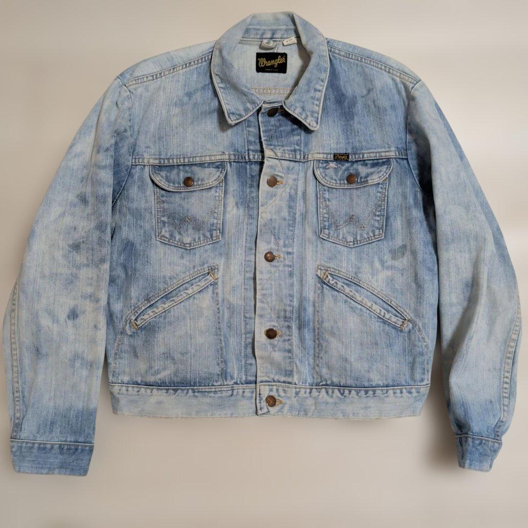 P*O様 70s Wrangler 124mj デニムジャケット サイズ46
