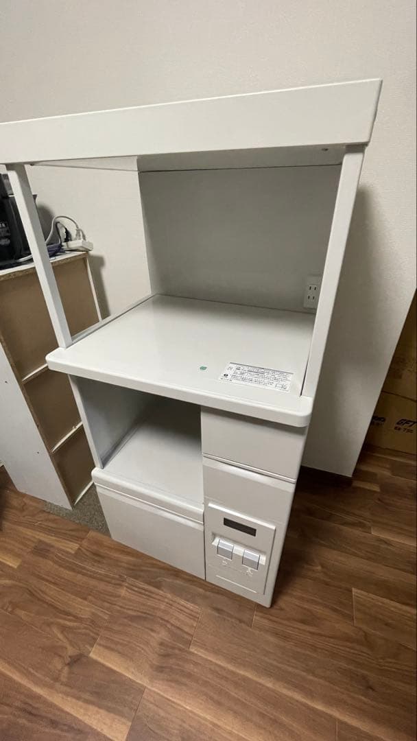 エムケー精工　ＭＫレンジ台　ファインキッチン　米びつ１２ｋｇ付き