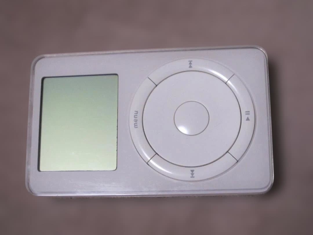 【希少・極美品！】初期Apple iPod シルバー/ホワイト