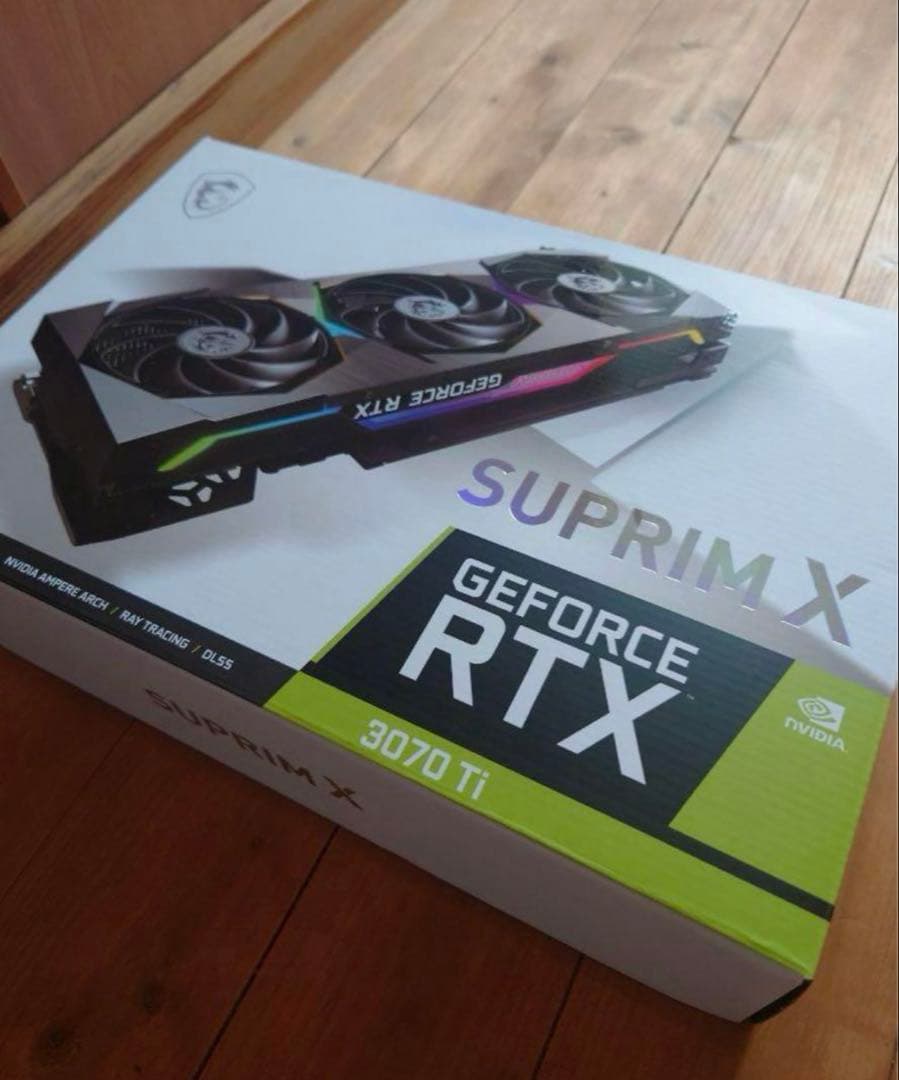 グラフィックボード・グラボ・ビデオカード MSI GeForce RTX 3070 Ti SUPRIM X 8G
