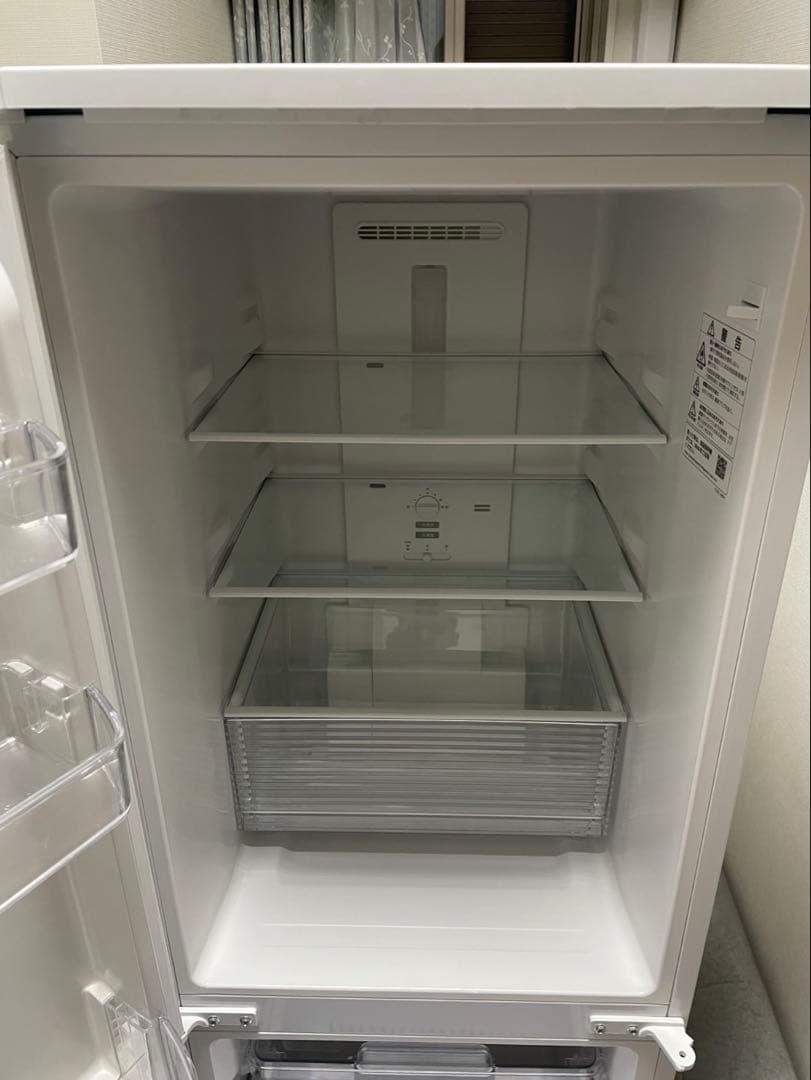SHARP 2ドア冷蔵庫 179l 2020年製ホワイト