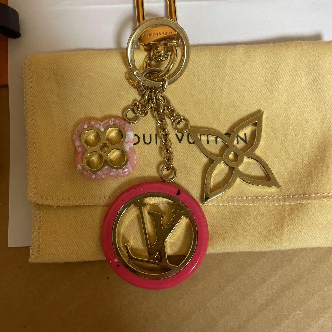 ルイヴィトン ポルトクレ・カラーライン バッグチャーム キーホルダー