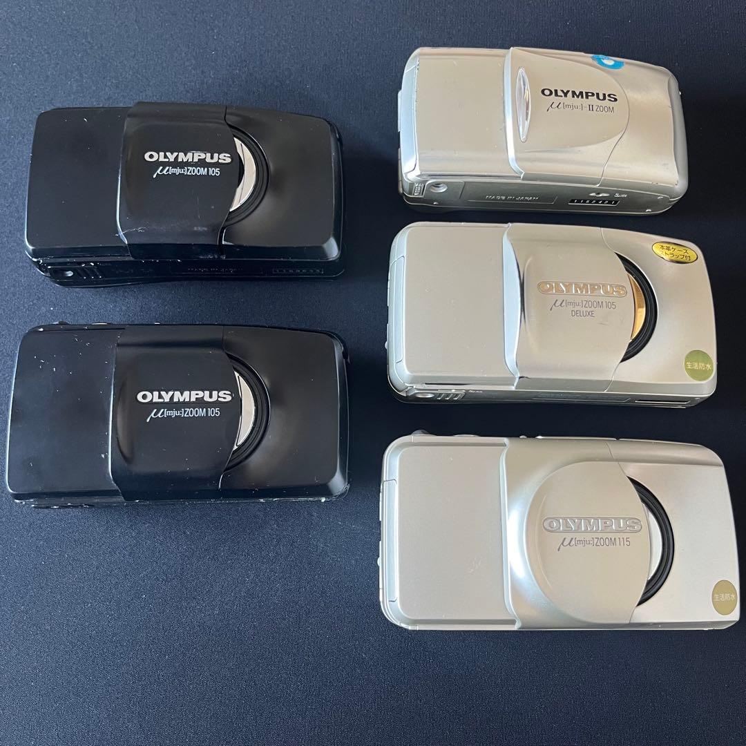 【ジャンク】OLYMPUS mju オリンパス ミュー フィルムカメラ