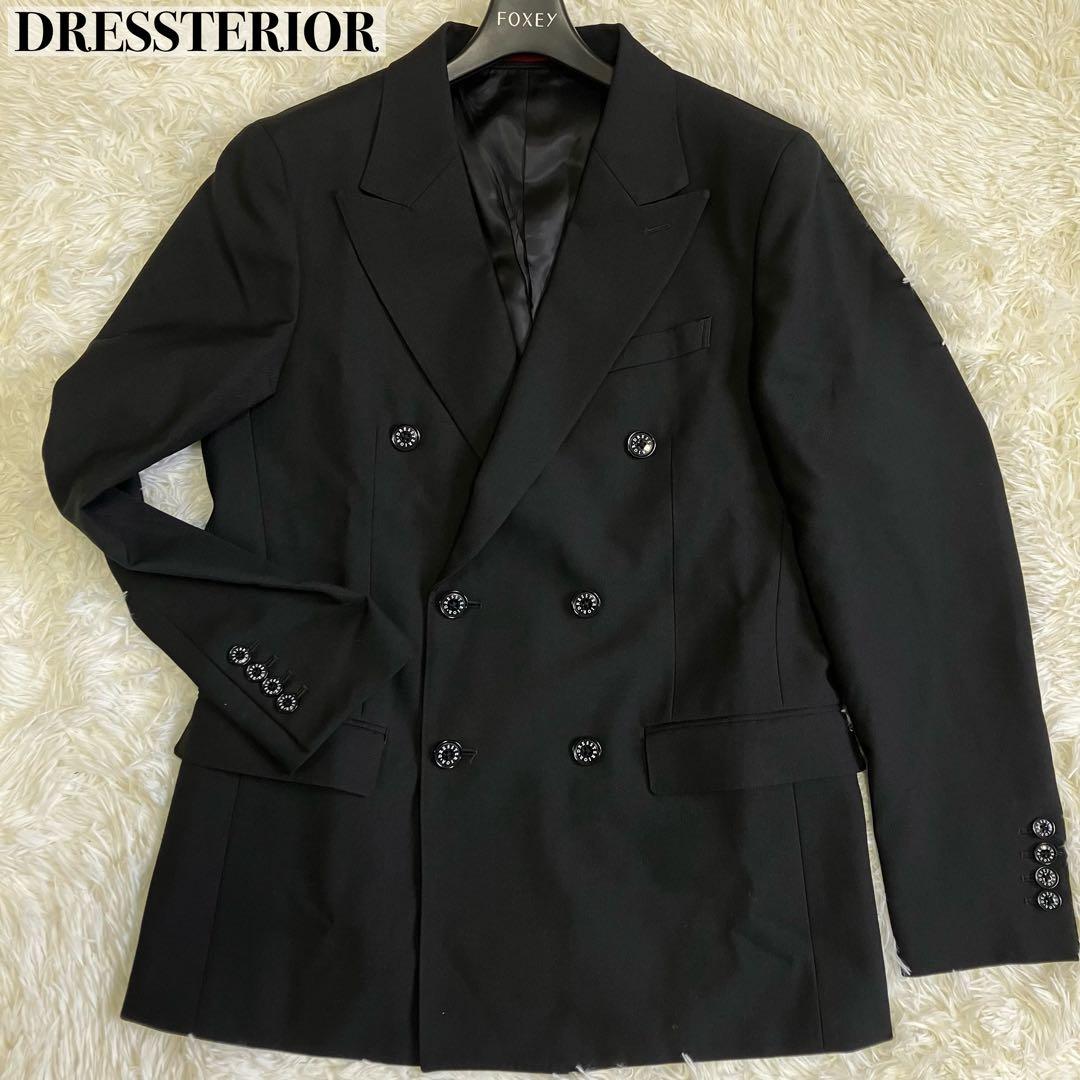 fukucyan様✨DRESSTERIOR ウール混 ダブル ブラックサージ