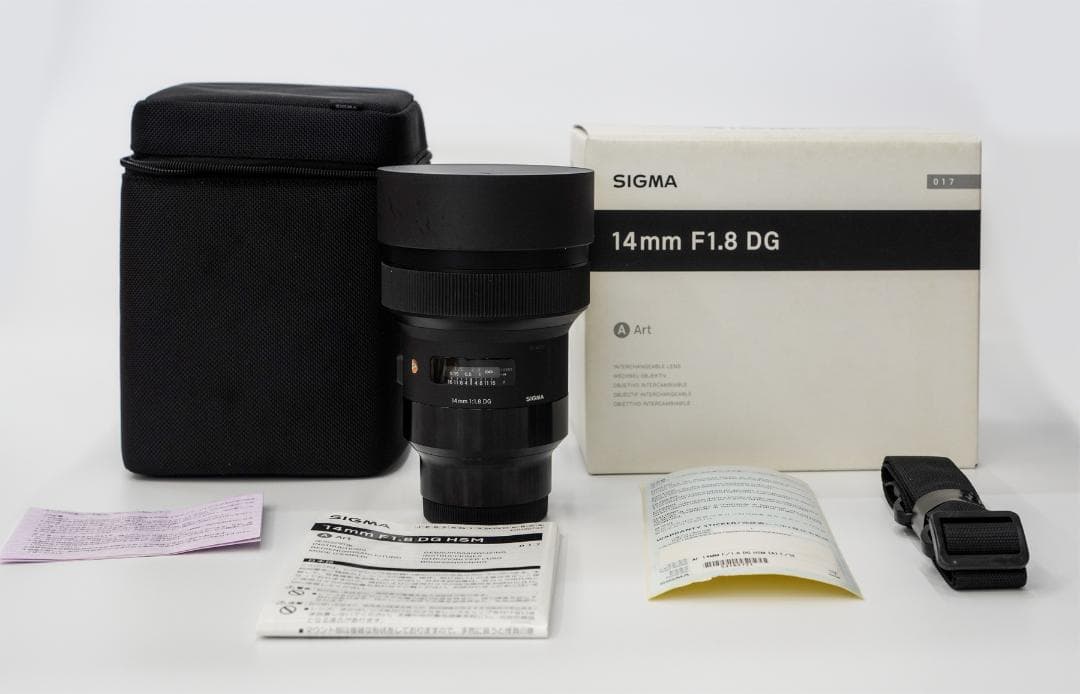 【中古・美品】SIGMA 14mm F1.8 DG ソニーEマウント用