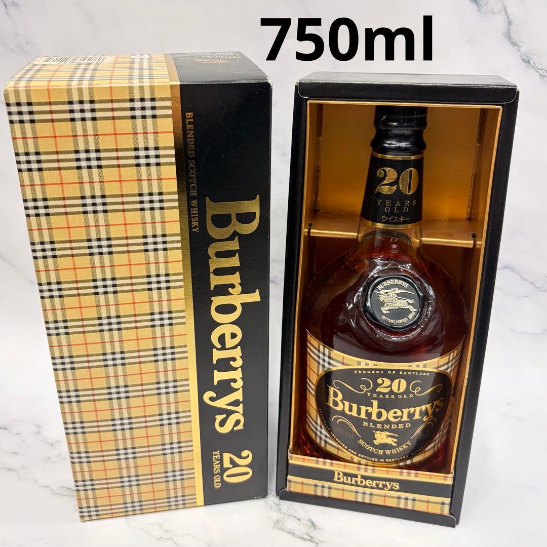 希少　レア古酒　Burberrys バーバリースコッチウイスキー20年700ml